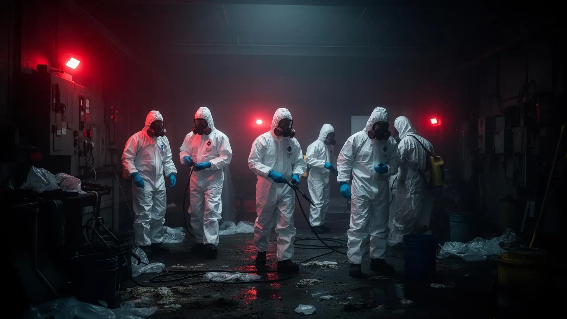 Professional environmental mitigation team